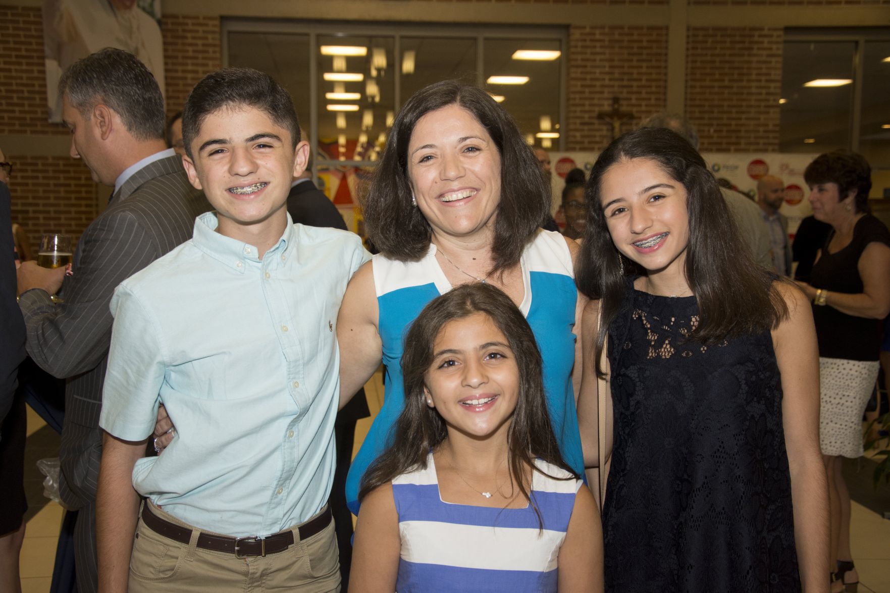 George, Aline, Gracie, and Josie Keyrouz